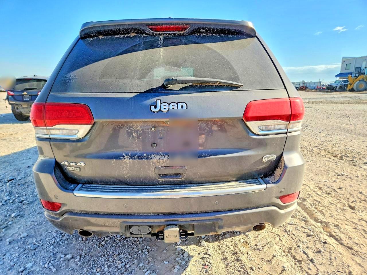 2015 Jeep Grand Cherokee Overland Gray vin: 1C4RJFCG9FC665258