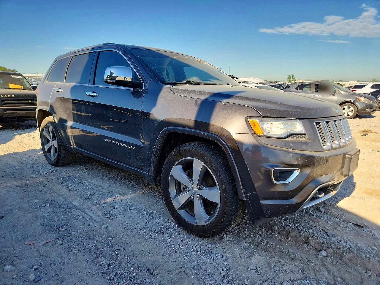 2015 Jeep Grand Cherokee Overland Gray vin: 1C4RJFCG9FC665258