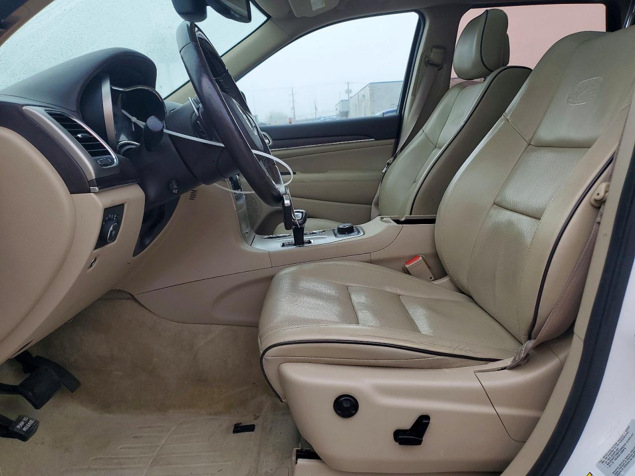 2015 Jeep Grand Cherokee Overland Белый vin: 1C4RJFCG9FC741772