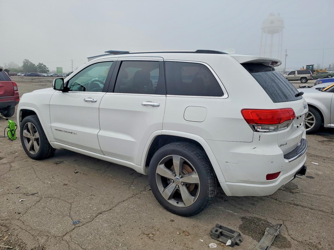 2015 Jeep Grand Cherokee Overland Белый vin: 1C4RJFCG9FC741772