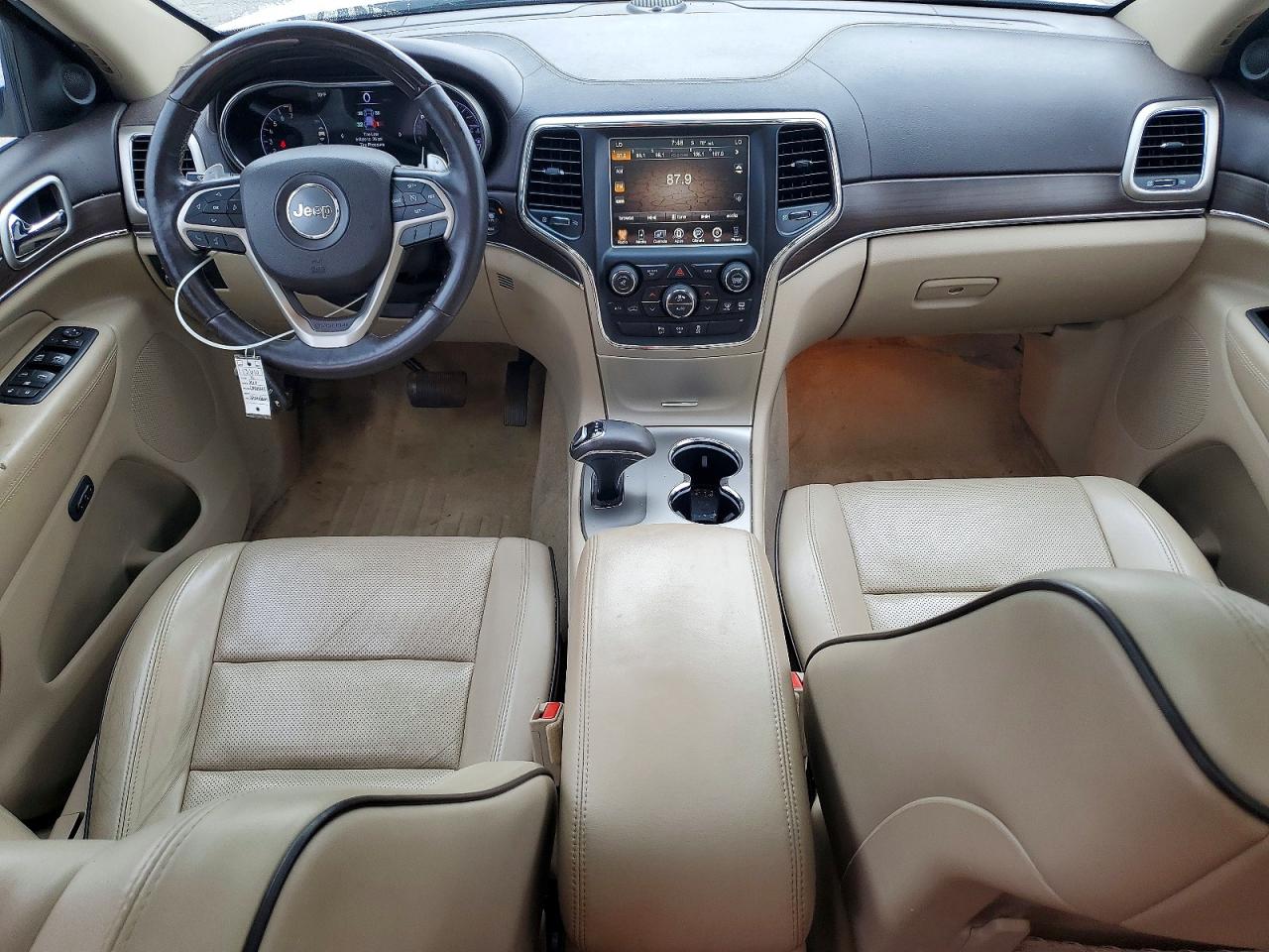 2015 Jeep Grand Cherokee Overland Белый vin: 1C4RJFCG9FC741772