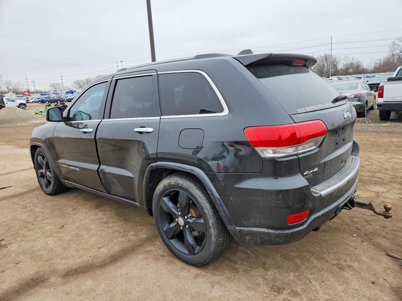 2015 Jeep Grand Cherokee Overland Черный vin: 1C4RJFCG9FC782791