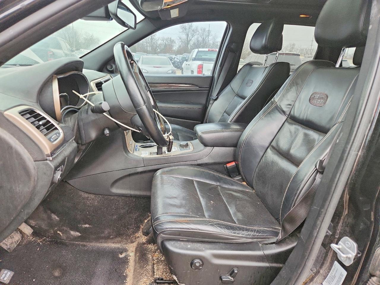 2015 Jeep Grand Cherokee Overland Черный vin: 1C4RJFCG9FC782791