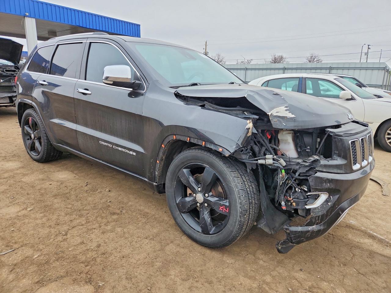 2015 Jeep Grand Cherokee Overland Черный vin: 1C4RJFCG9FC782791