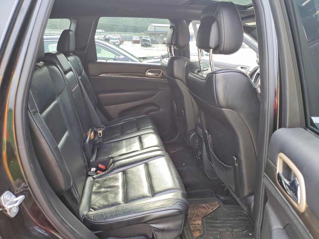 2015 Jeep Grand Cherokee Overland Black vin: 1C4RJFCG9FC813182