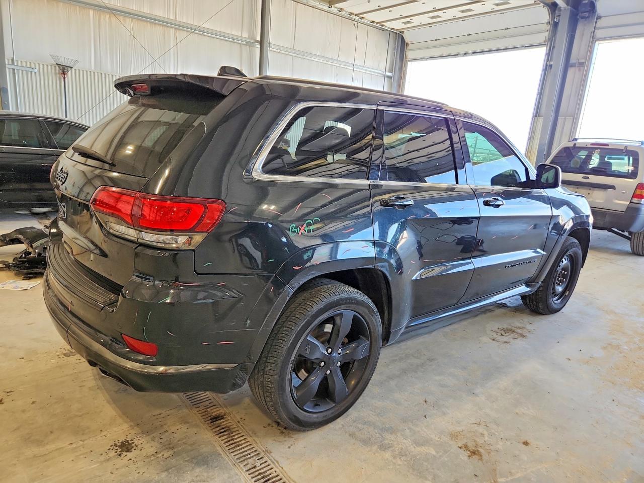 2016 Jeep Grand Cherokee Overland Black vin: 1C4RJFCG9GC365186