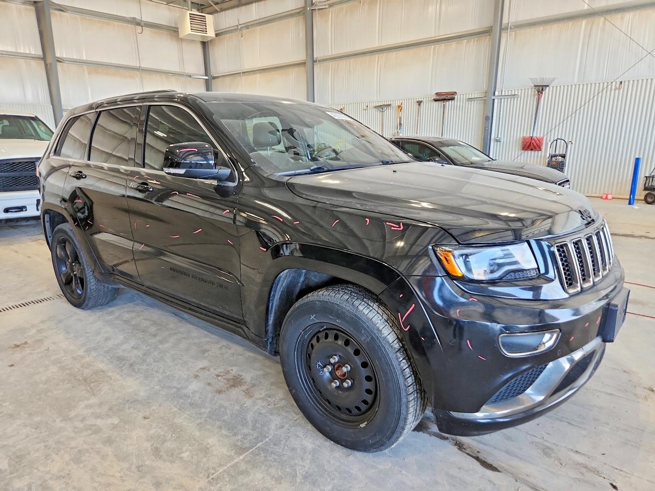 2016 Jeep Grand Cherokee Overland Black vin: 1C4RJFCG9GC365186