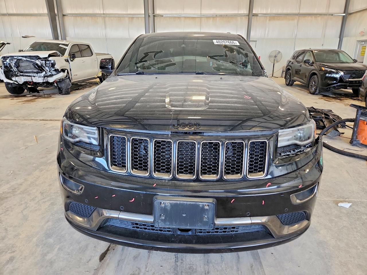 2016 Jeep Grand Cherokee Overland Black vin: 1C4RJFCG9GC365186