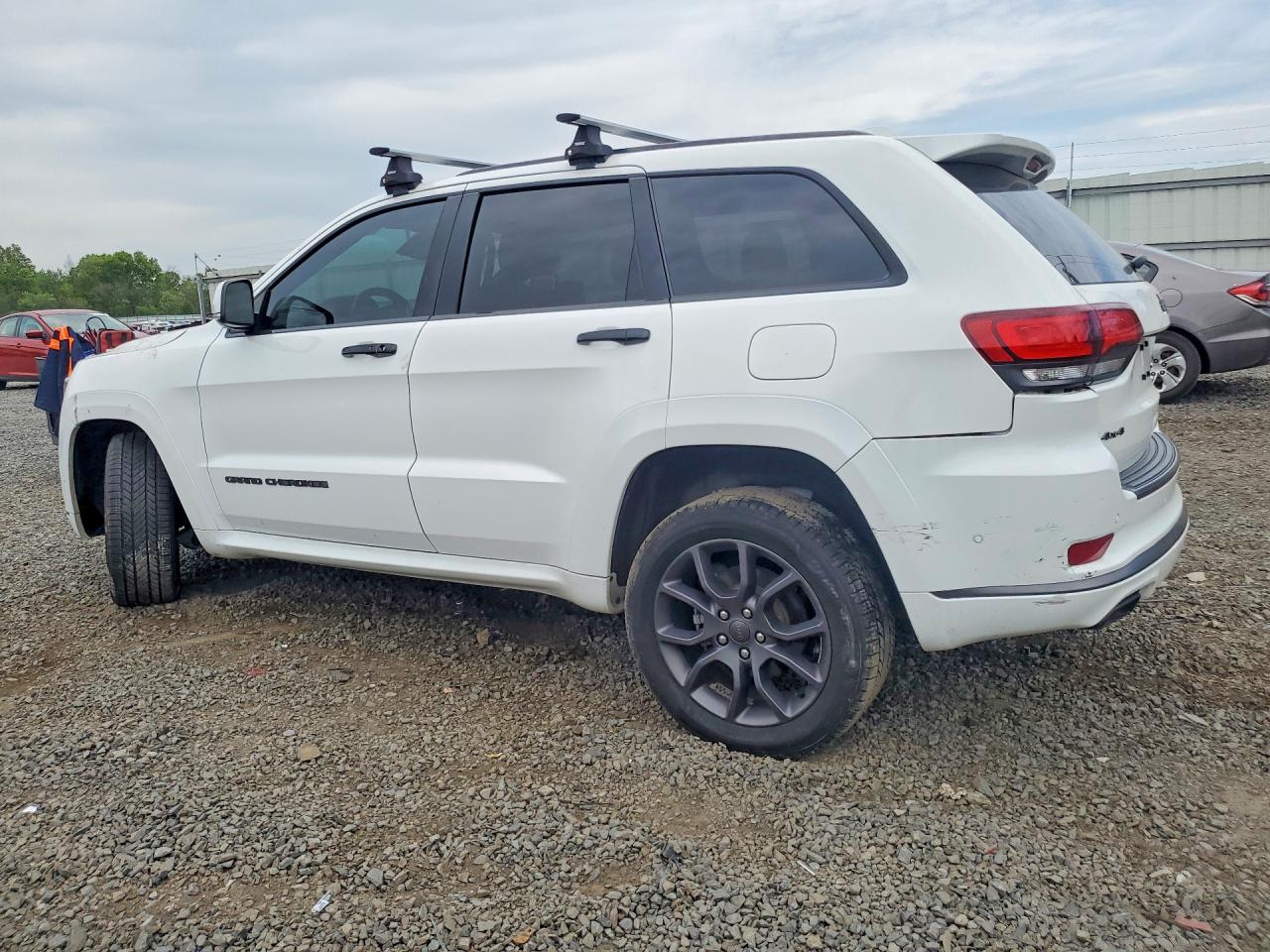 2020 Jeep Grand Cherokee Overland White vin: 1C4RJFCG9LC178640