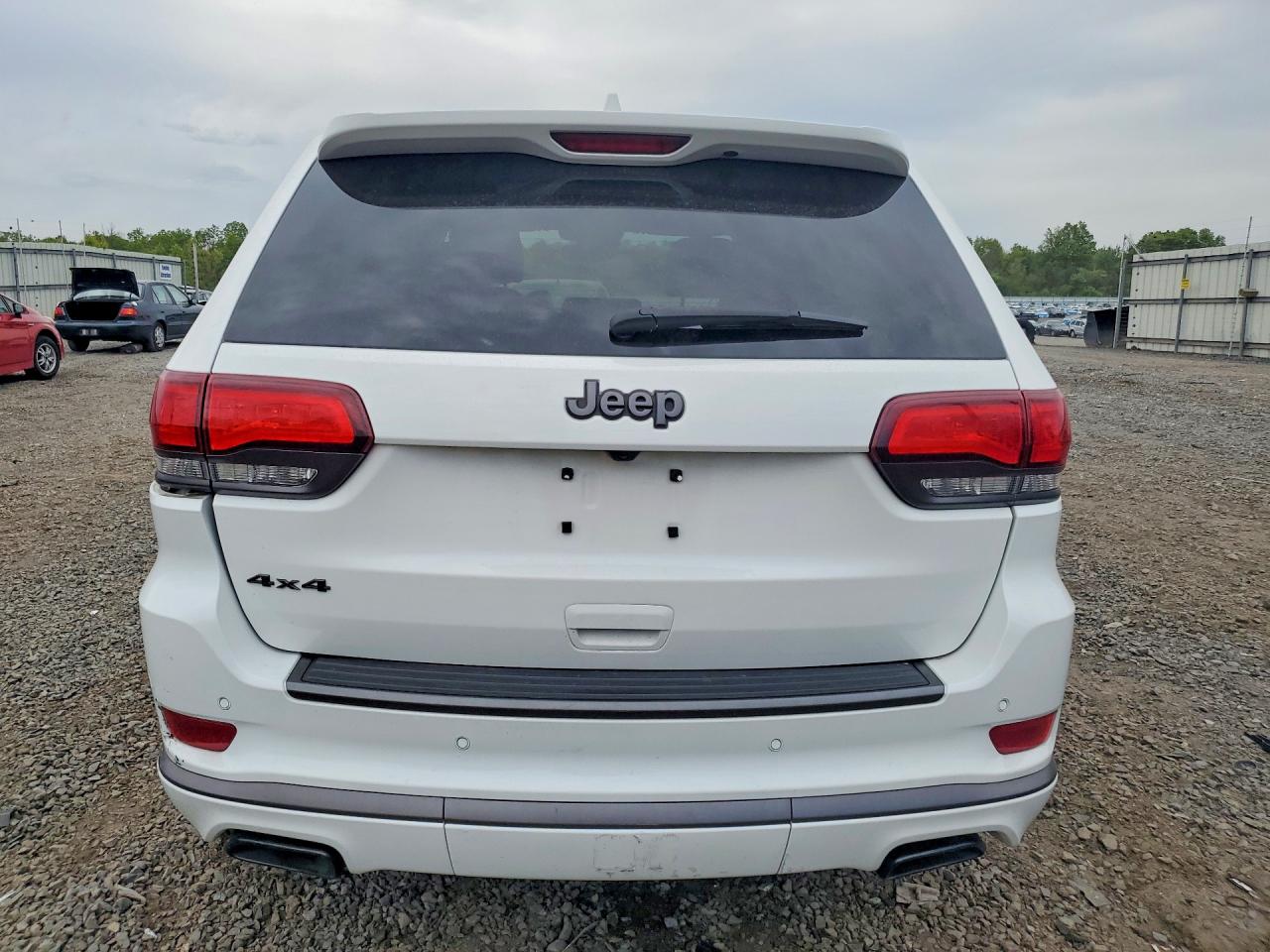 2020 Jeep Grand Cherokee Overland White vin: 1C4RJFCG9LC178640