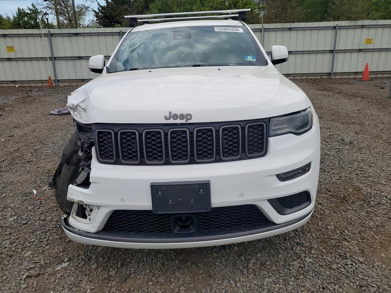 2020 Jeep Grand Cherokee Overland White vin: 1C4RJFCG9LC178640