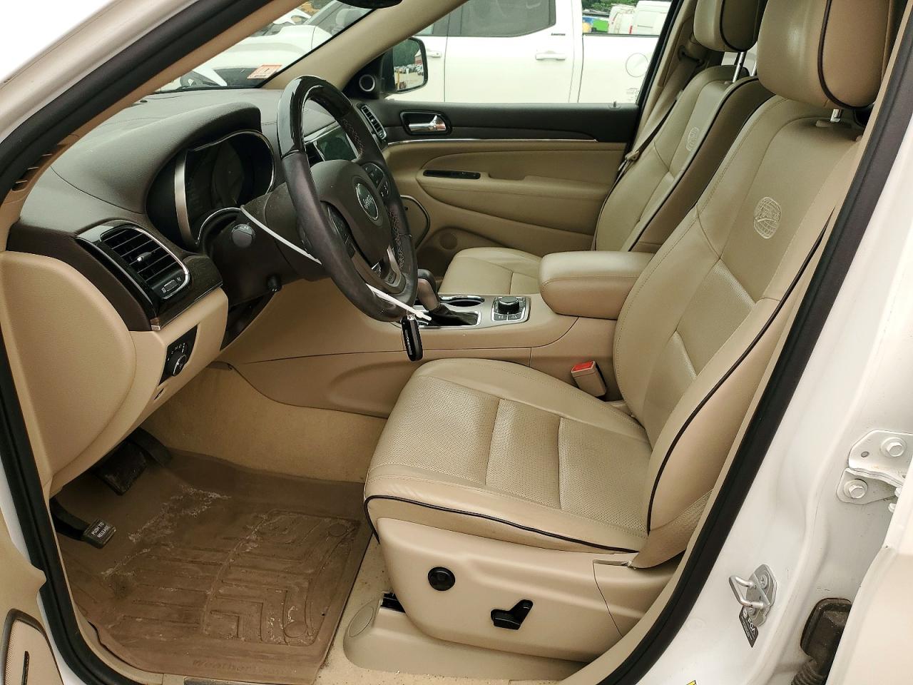 2021 Jeep Grand Cherokee Overland White vin: 1C4RJFCG9MC551757