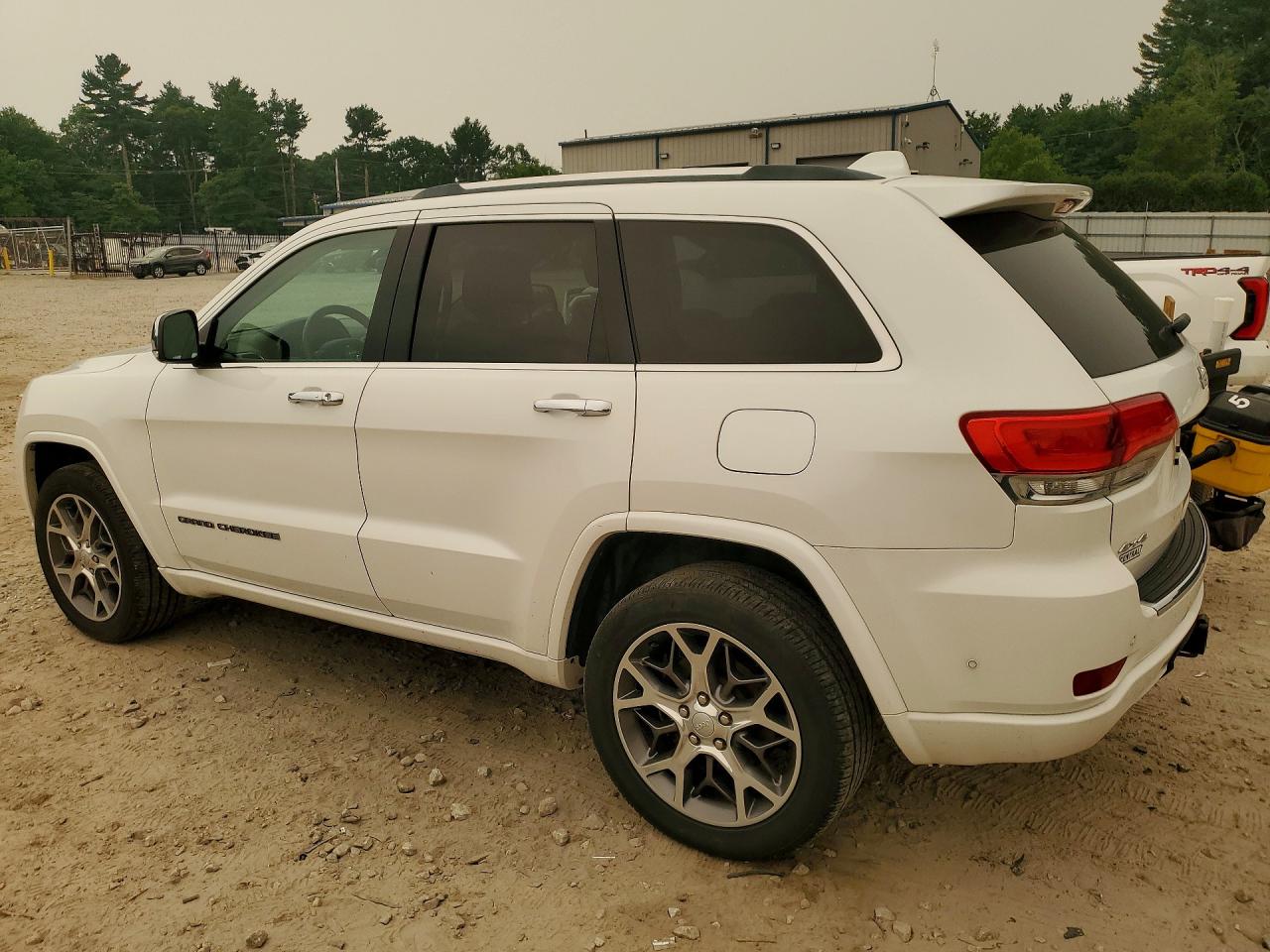 2021 Jeep Grand Cherokee Overland White vin: 1C4RJFCG9MC551757