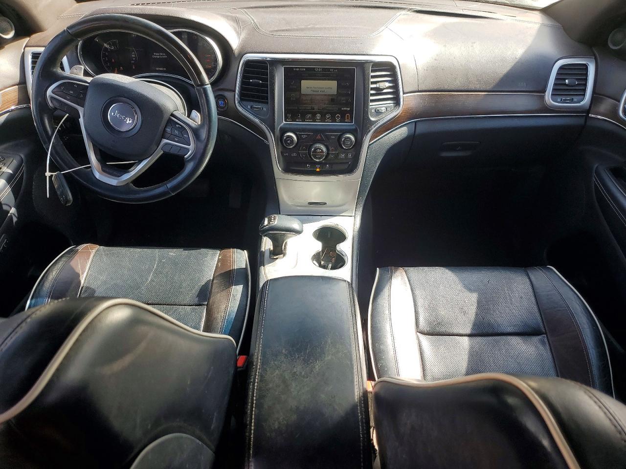 2014 Jeep Grand Cherokee Overland Beige vin: 1C4RJFCGXEC149697