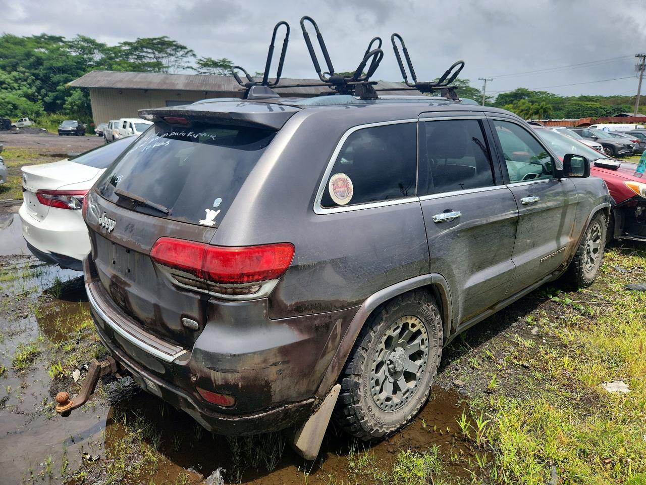 2014 Jeep Grand Cherokee Overland Charcoal vin: 1C4RJFCGXEC172106