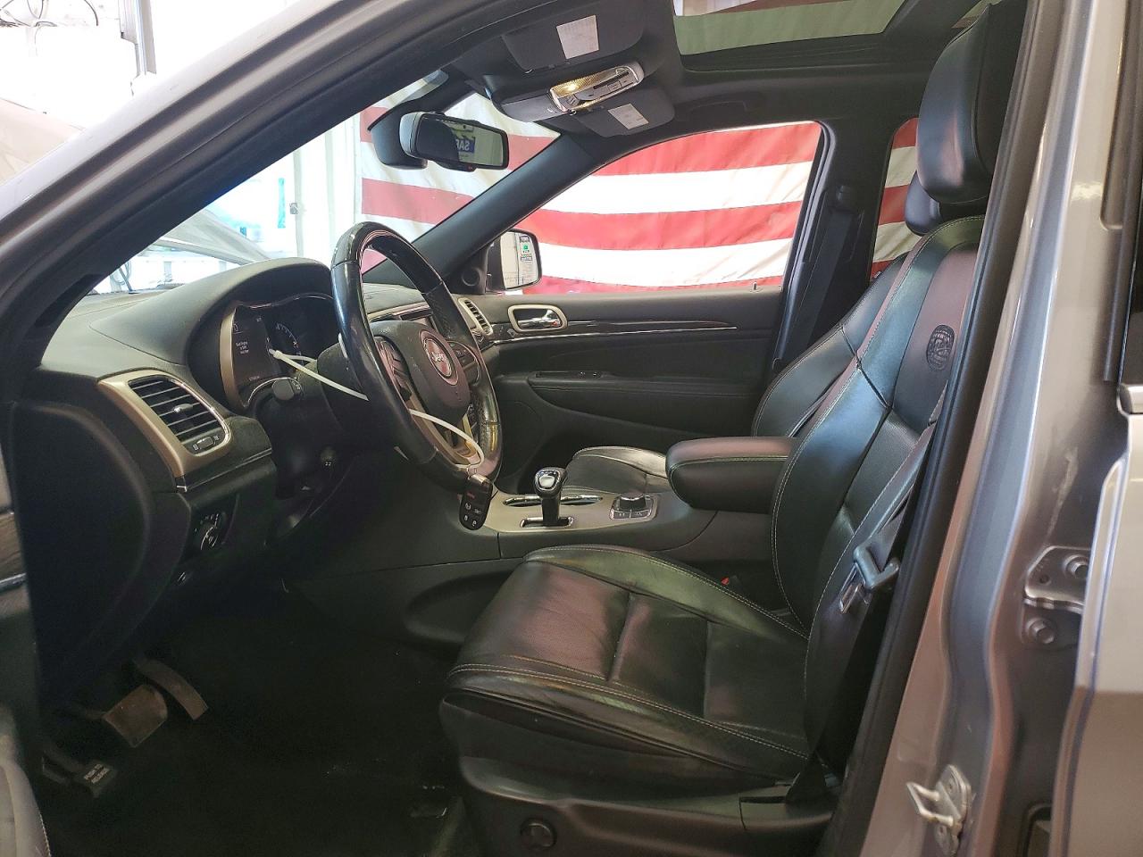 2014 Jeep Grand Cherokee Overland Серебряный vin: 1C4RJFCGXEC245491