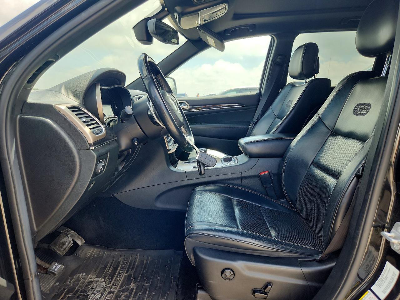 2014 Jeep Grand Cherokee Overland Black vin: 1C4RJFCGXEC340021