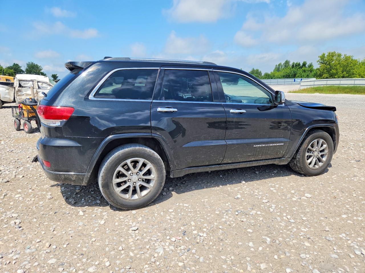 2014 Jeep Grand Cherokee Overland Black vin: 1C4RJFCGXEC340021