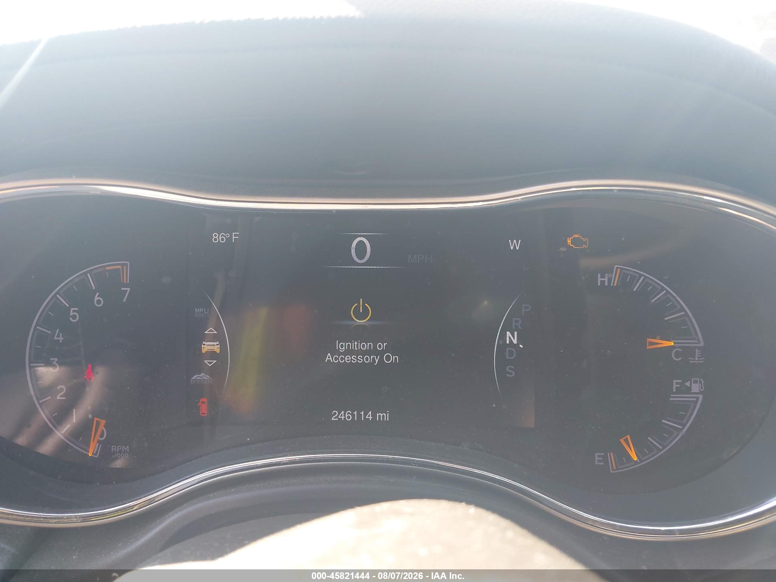 2014 Jeep Grand Cherokee Overland Белый vin: 1C4RJFCGXEC386562