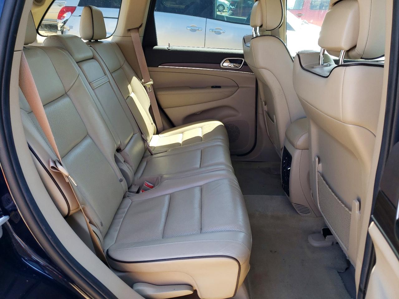 2014 Jeep Grand Cherokee Overland Blue vin: 1C4RJFCGXEC416515