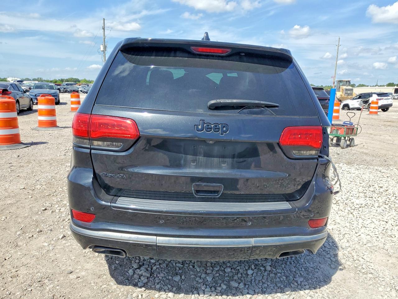 2015 Jeep Grand Cherokee Overland Black vin: 1C4RJFCGXFC213710