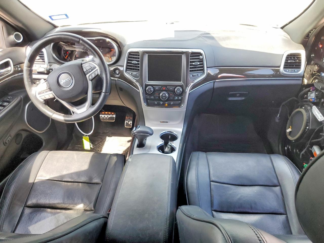 2015 Jeep Grand Cherokee Overland Black vin: 1C4RJFCGXFC213710