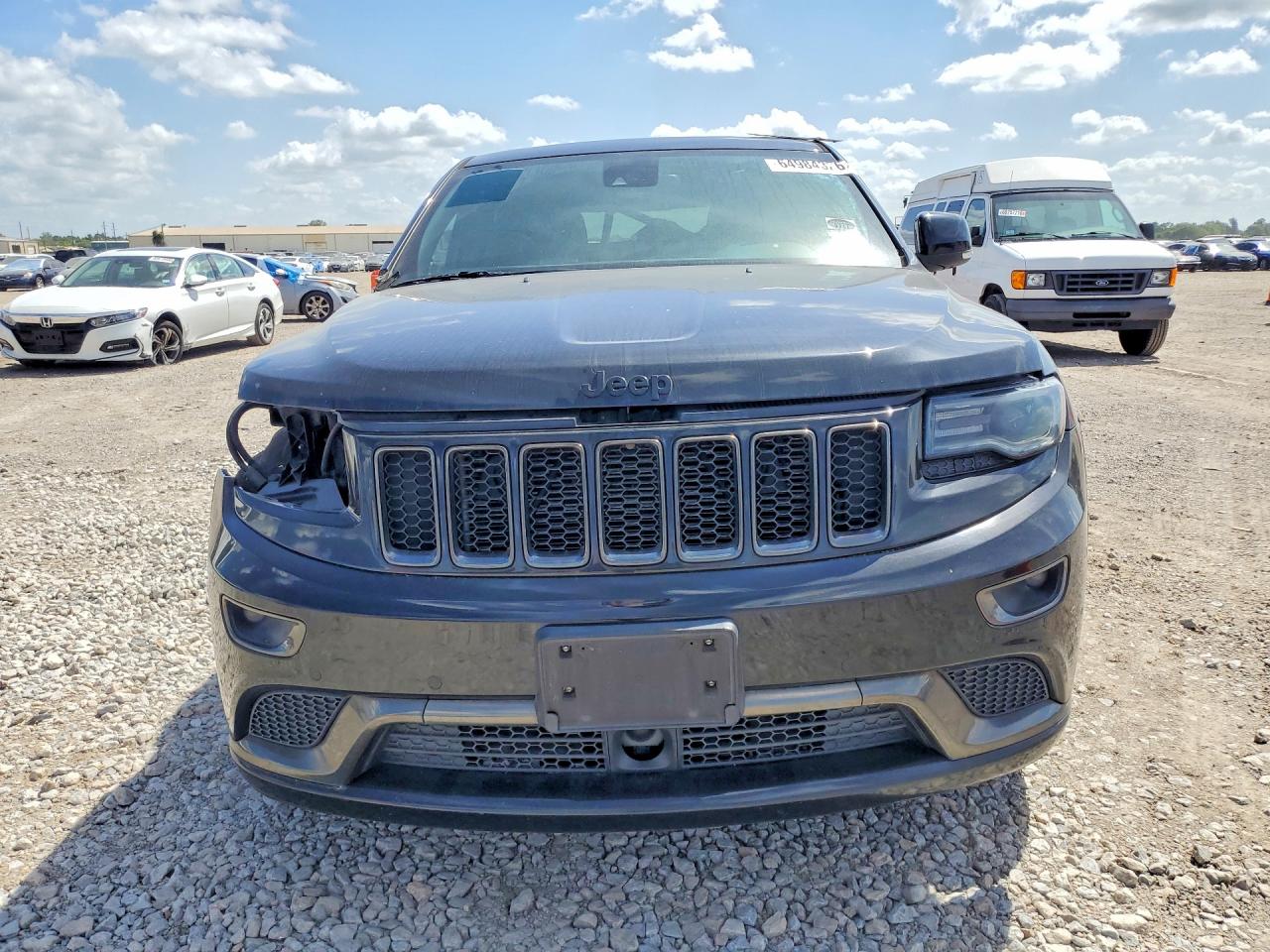 2015 Jeep Grand Cherokee Overland Black vin: 1C4RJFCGXFC213710