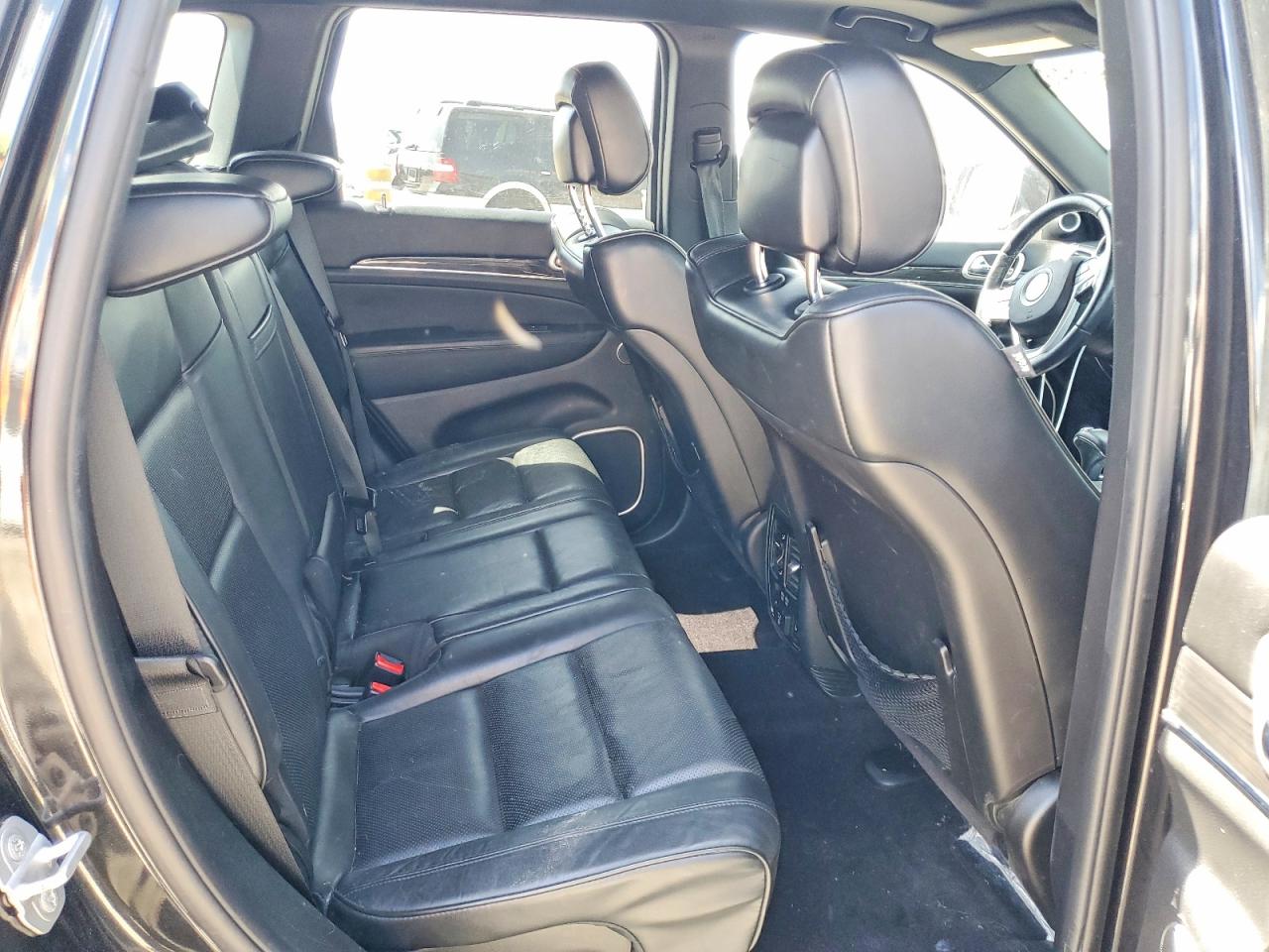 2015 Jeep Grand Cherokee Overland Black vin: 1C4RJFCGXFC213710