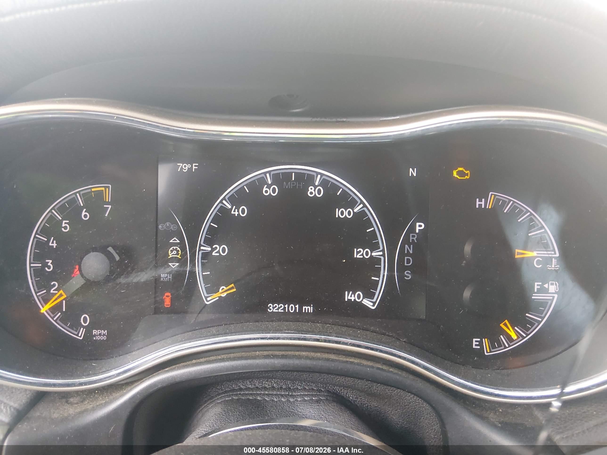 2015 Jeep Grand Cherokee Overland Серебряный vin: 1C4RJFCGXFC692498