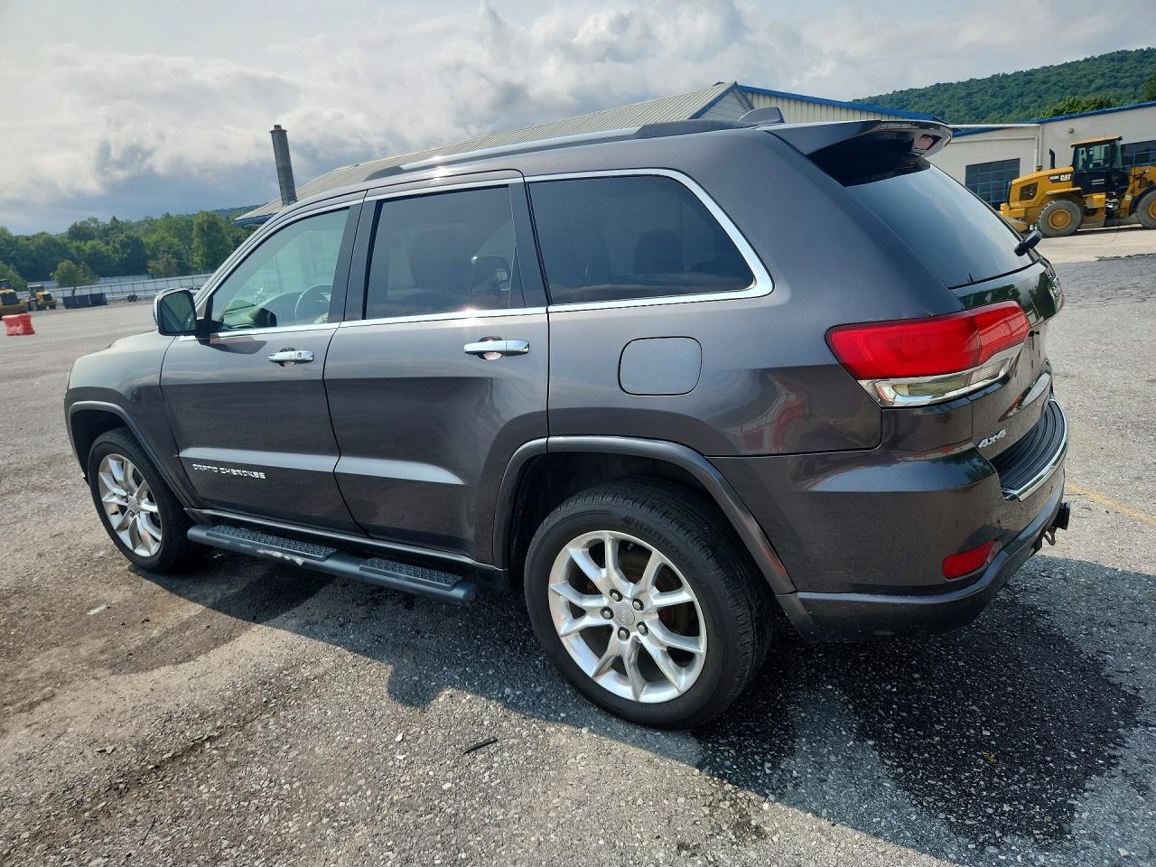2015 Jeep Grand Cherokee Overland Gray vin: 1C4RJFCGXFC754384