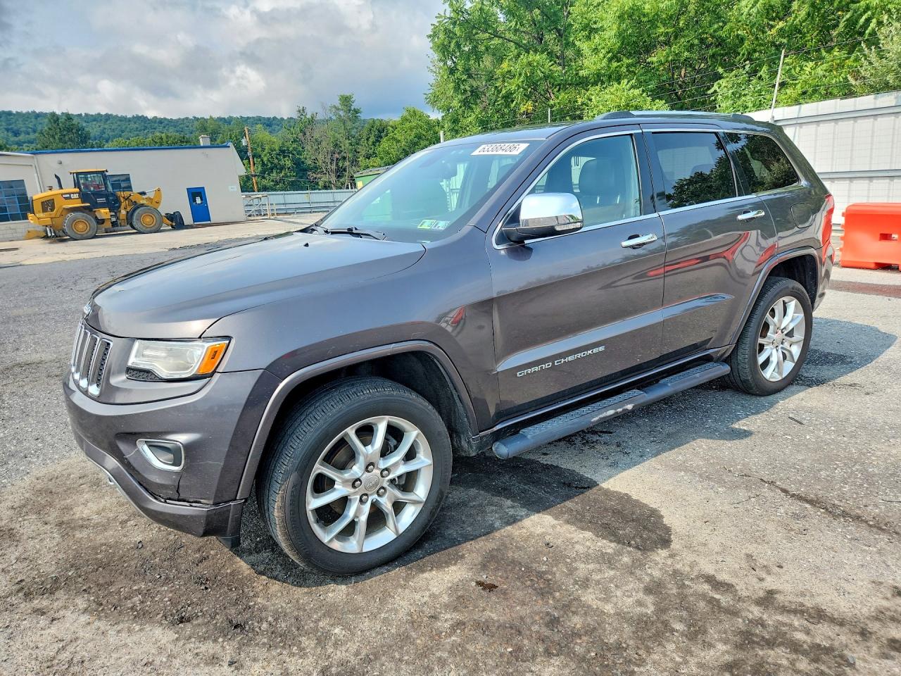 2015 Jeep Grand Cherokee Overland Gray vin: 1C4RJFCGXFC754384