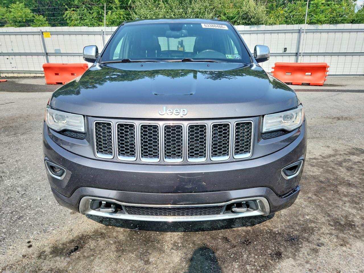2015 Jeep Grand Cherokee Overland Gray vin: 1C4RJFCGXFC754384