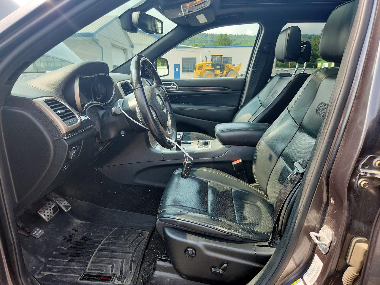 2015 Jeep Grand Cherokee Overland Gray vin: 1C4RJFCGXFC754384