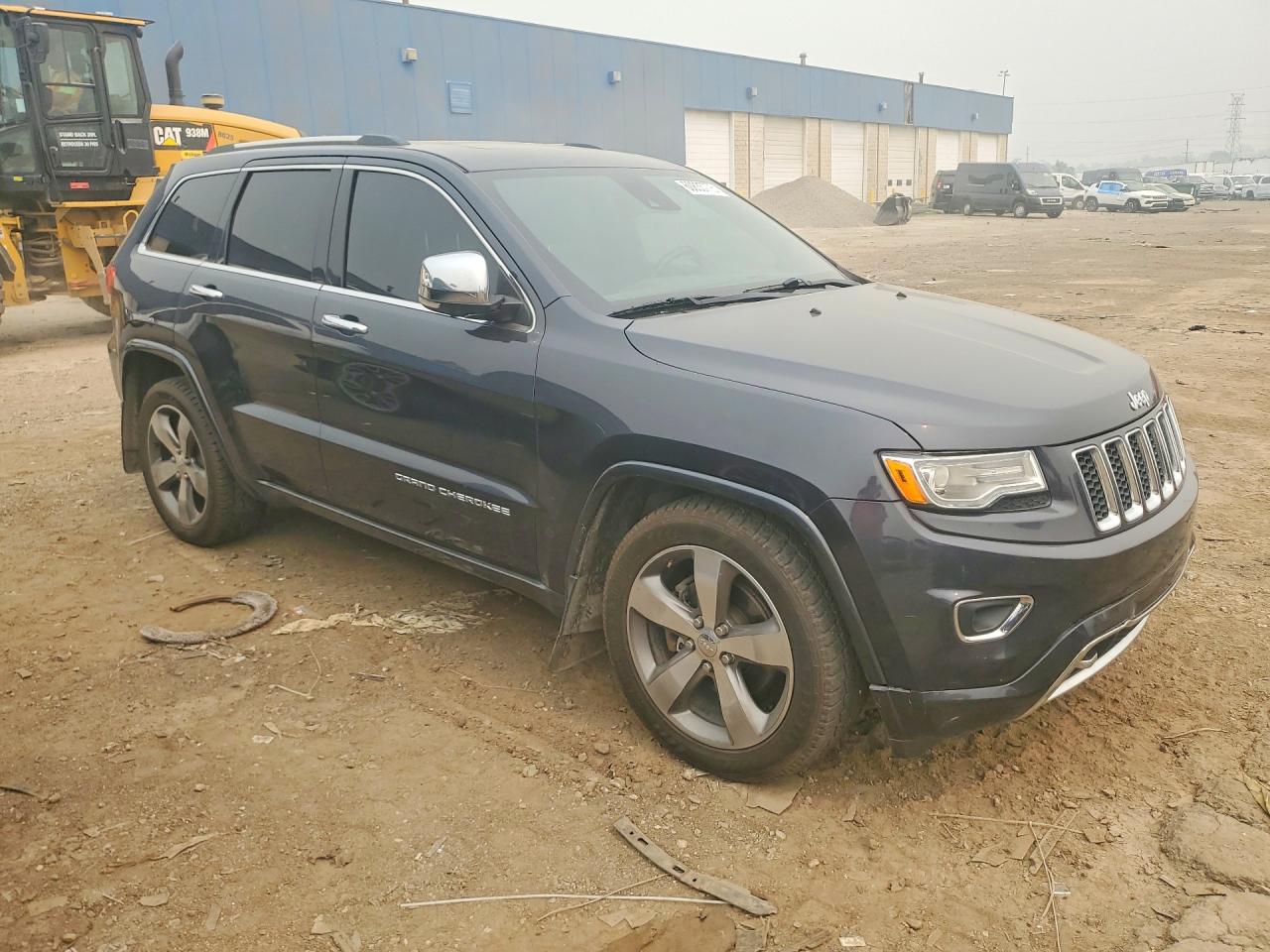 2015 Jeep Grand Cherokee Overland Blue vin: 1C4RJFCGXFC785859