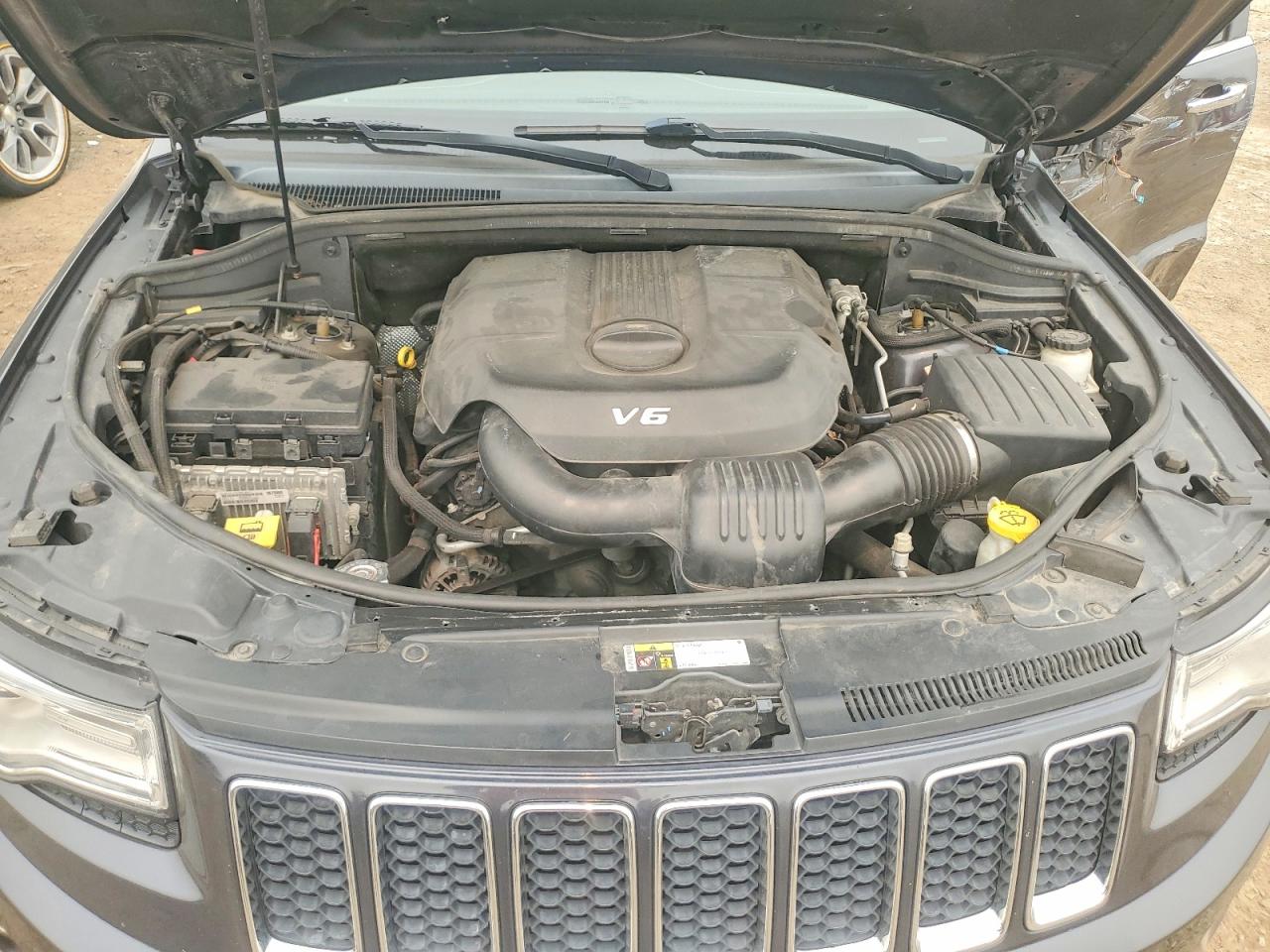 2015 Jeep Grand Cherokee Overland Blue vin: 1C4RJFCGXFC785859
