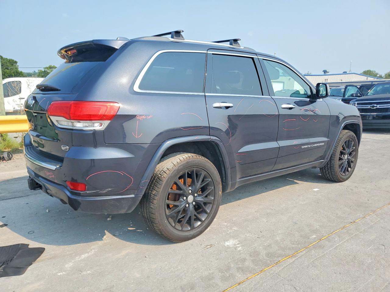 2015 Jeep Grand Cherokee Overland Charcoal vin: 1C4RJFCGXFC866571