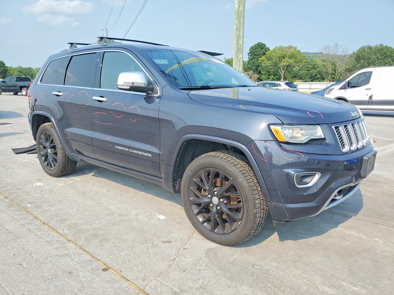 2015 Jeep Grand Cherokee Overland Charcoal vin: 1C4RJFCGXFC866571