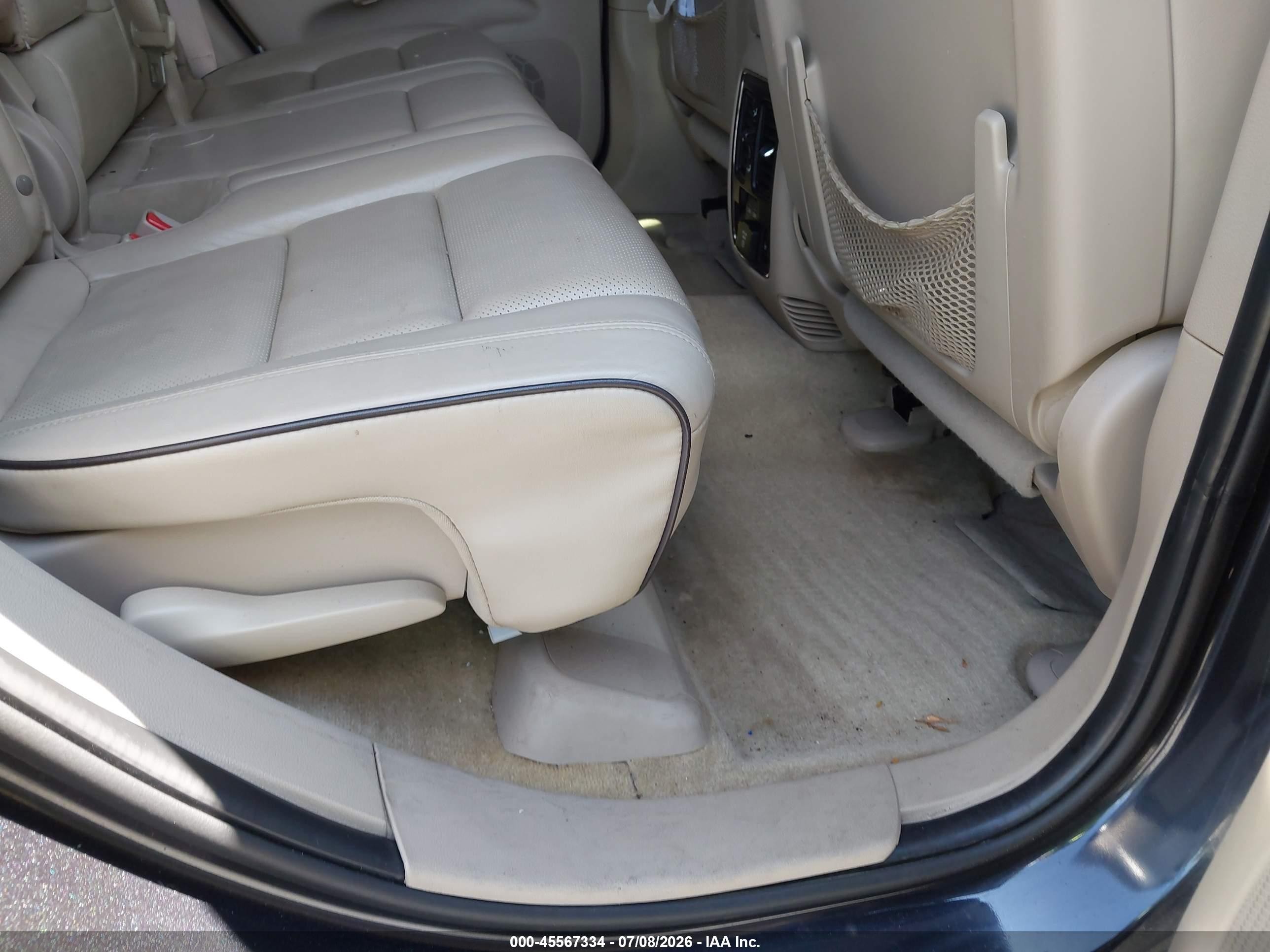 2015 Jeep Grand Cherokee Overland Серый vin: 1C4RJFCGXFC894824