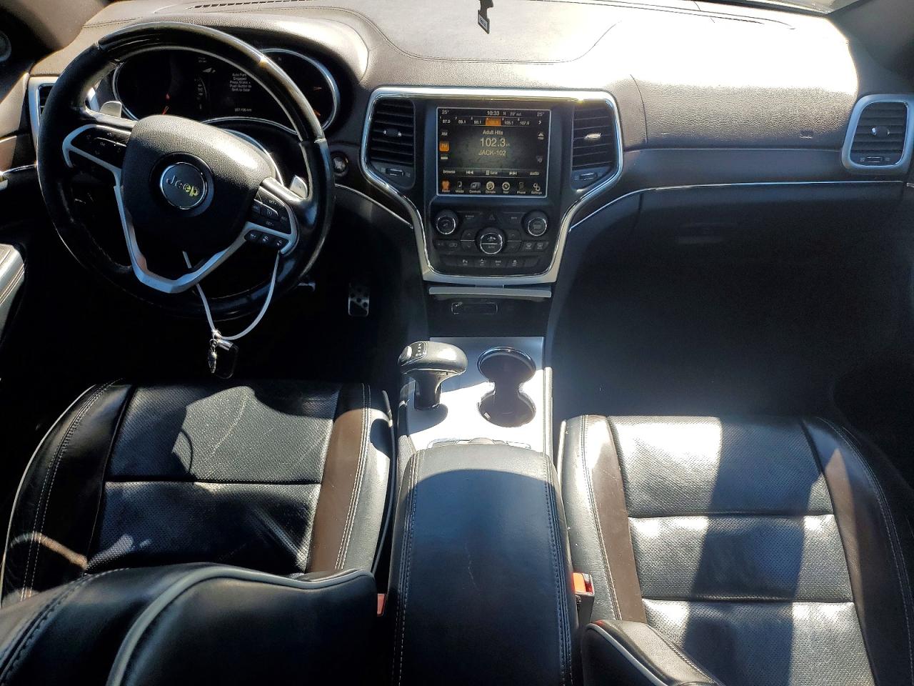 2015 Jeep Grand Cherokee Overland Blue vin: 1C4RJFCGXFC895942
