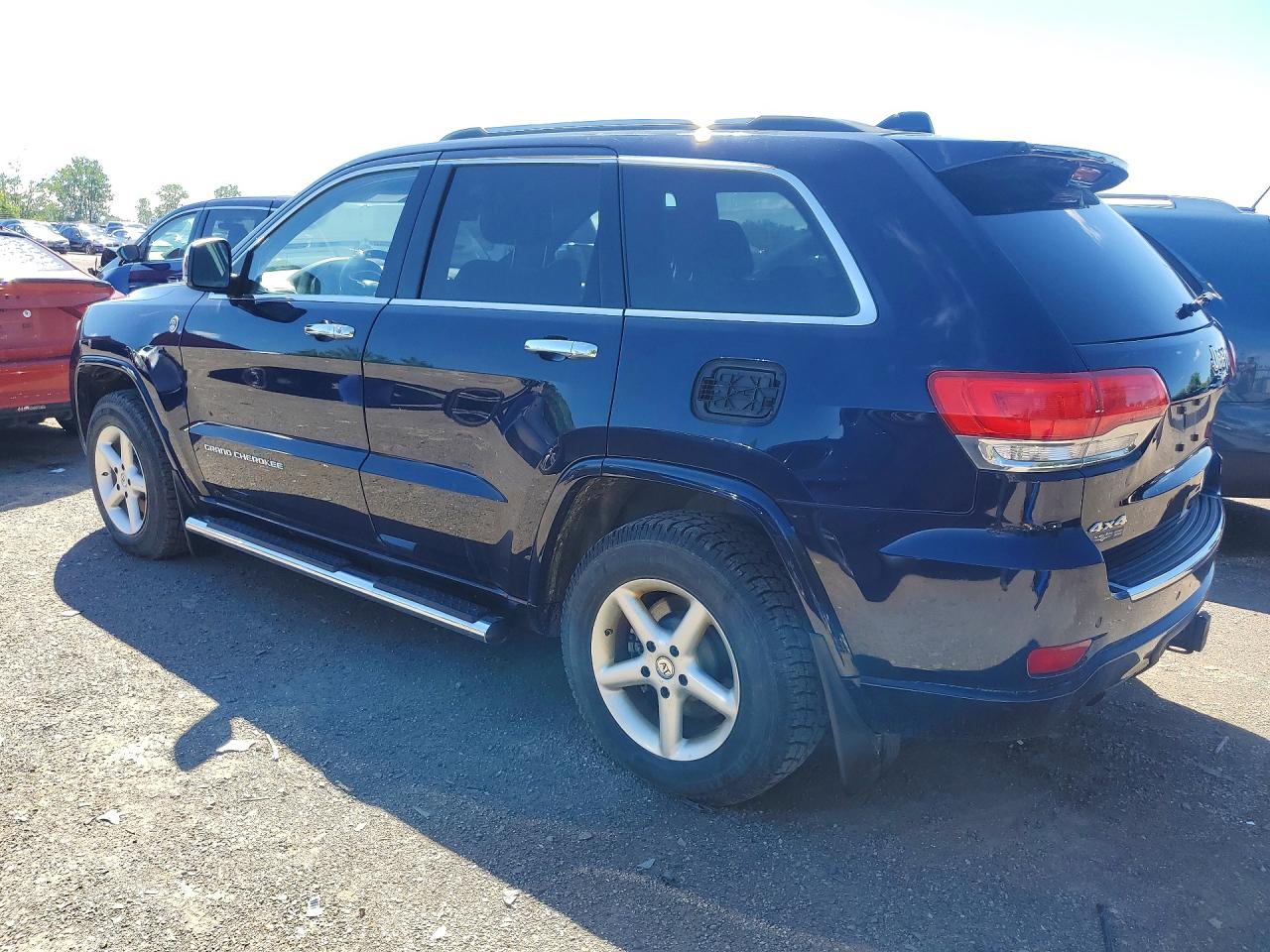 2015 Jeep Grand Cherokee Overland Blue vin: 1C4RJFCGXFC895942