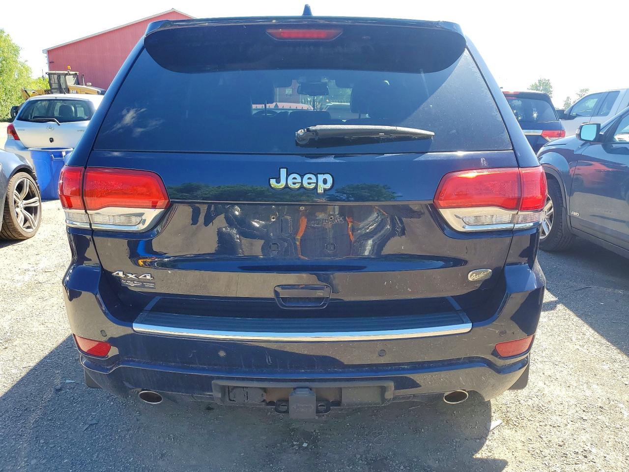 2015 Jeep Grand Cherokee Overland Blue vin: 1C4RJFCGXFC895942