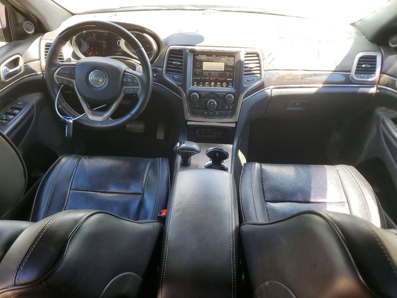 2015 Jeep Grand Cherokee Overland Gray vin: 1C4RJFCGXFC951197