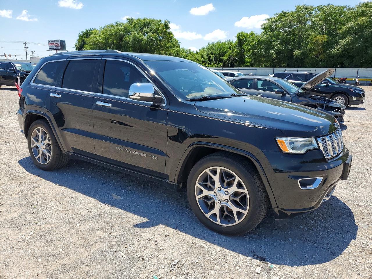 2020 Jeep Grand Cherokee Overland Black vin: 1C4RJFCGXLC303998