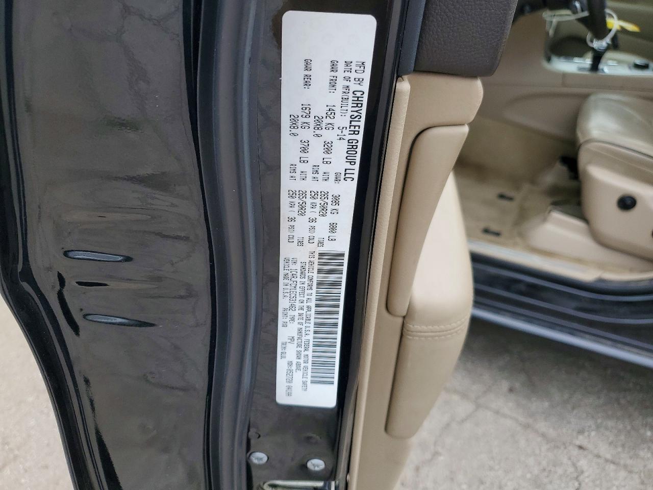 2014 Jeep Grand Cherokee Overland Black vin: 1C4RJFCM1EC531462