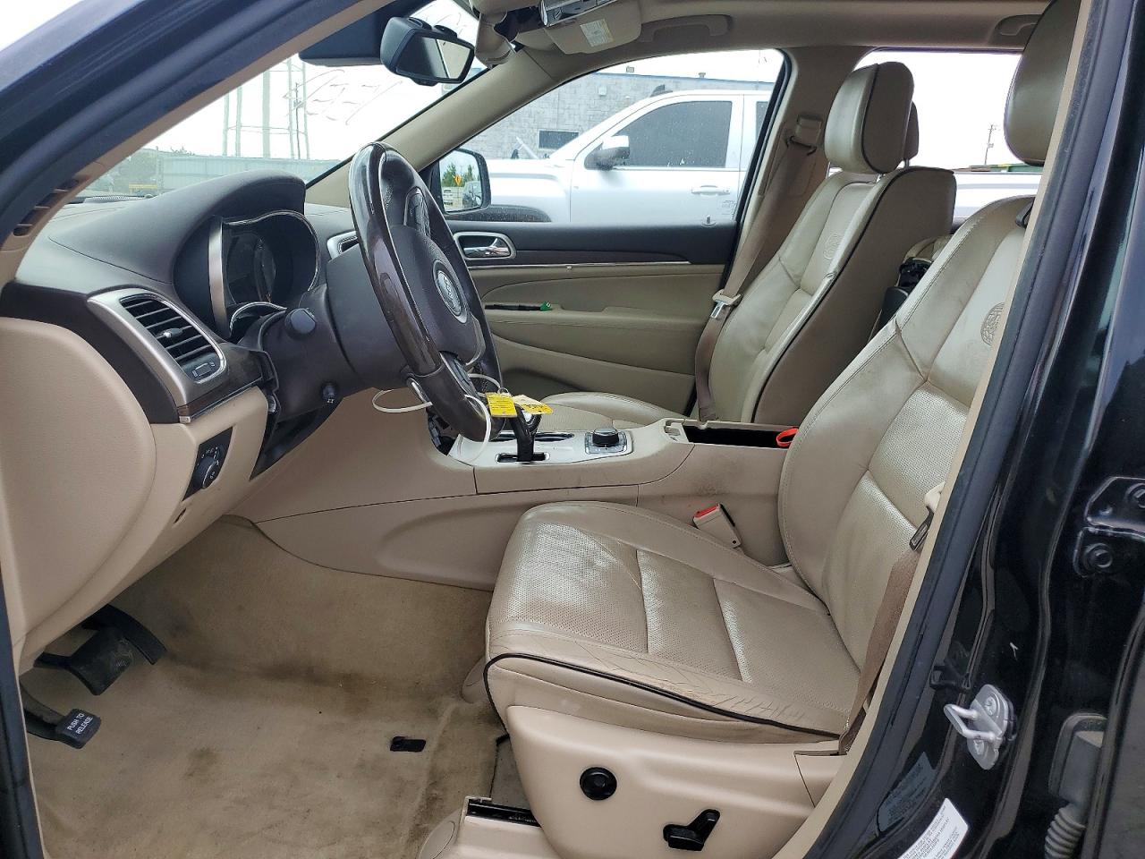 2014 Jeep Grand Cherokee Overland Black vin: 1C4RJFCM1EC531462