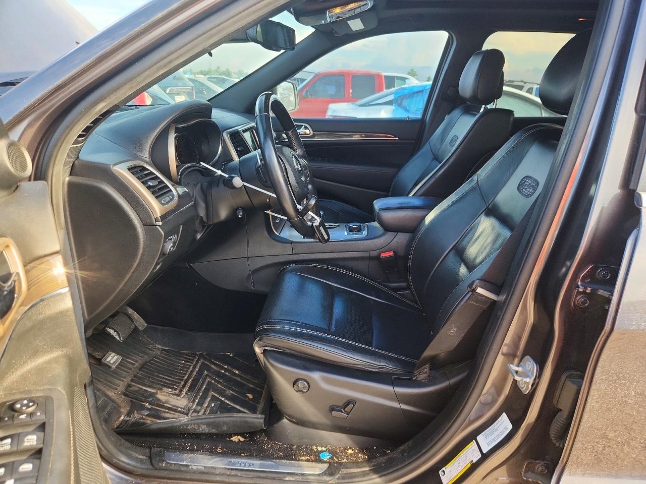 2014 Jeep Grand Cherokee Overland Gray vin: 1C4RJFCM3EC426213