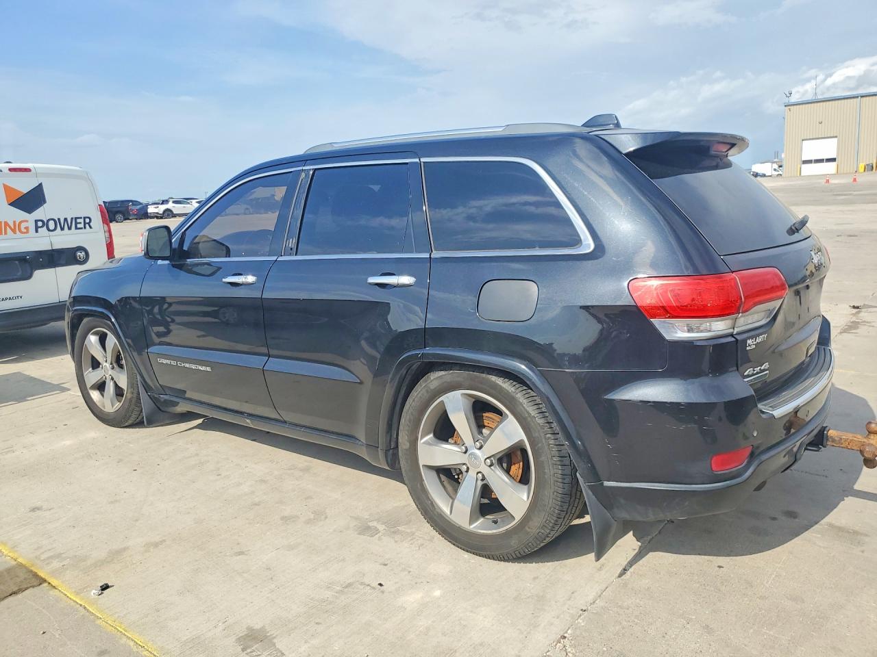 2014 Jeep Grand Cherokee Overland Black vin: 1C4RJFCM3EC486329