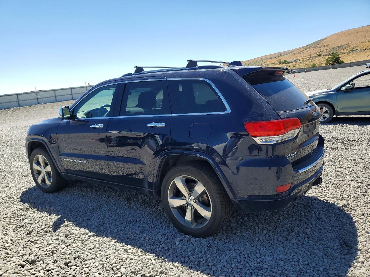 2015 Jeep Grand Cherokee Overland Blue vin: 1C4RJFCM3FC855966