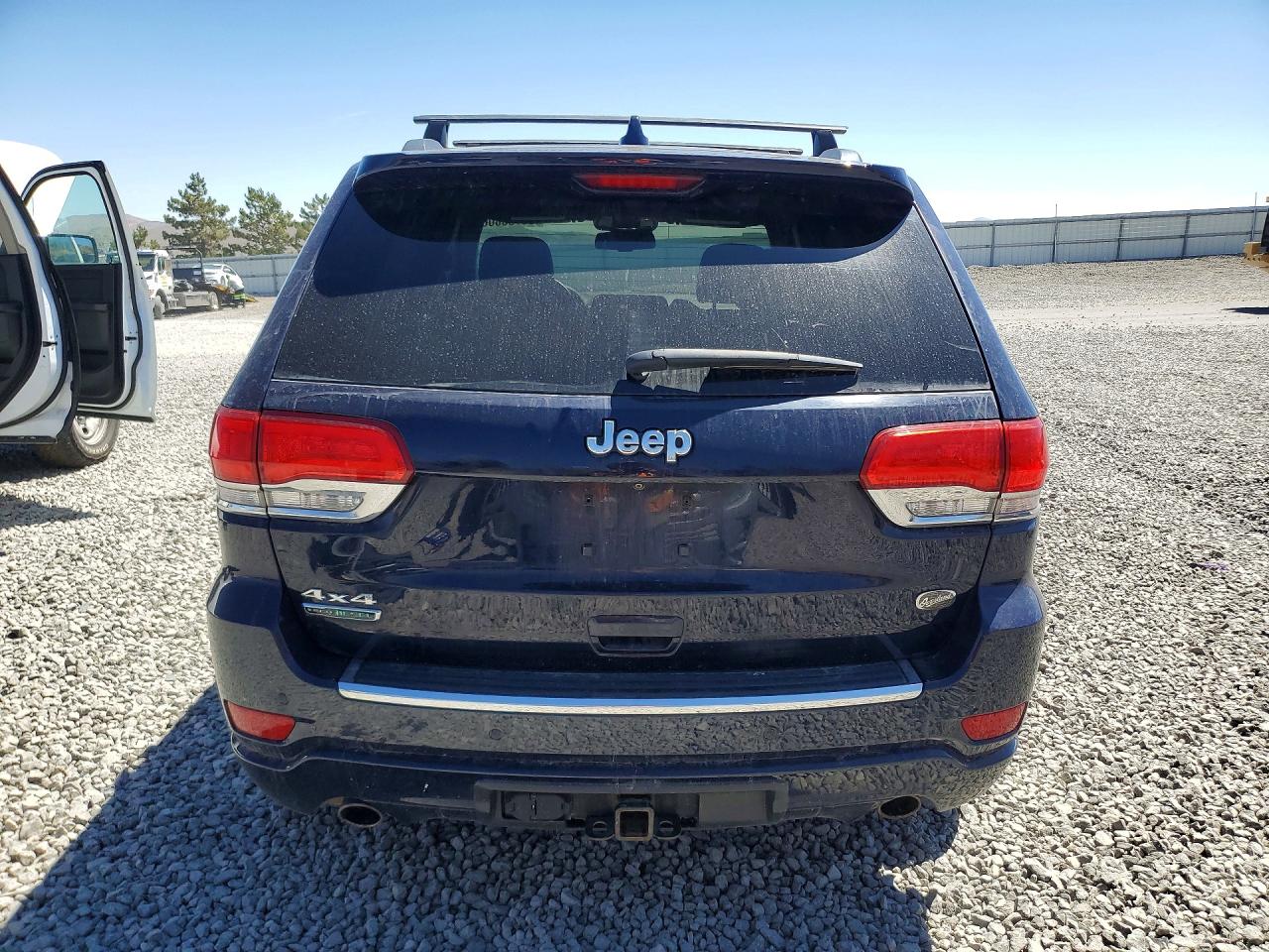 2015 Jeep Grand Cherokee Overland Blue vin: 1C4RJFCM3FC855966