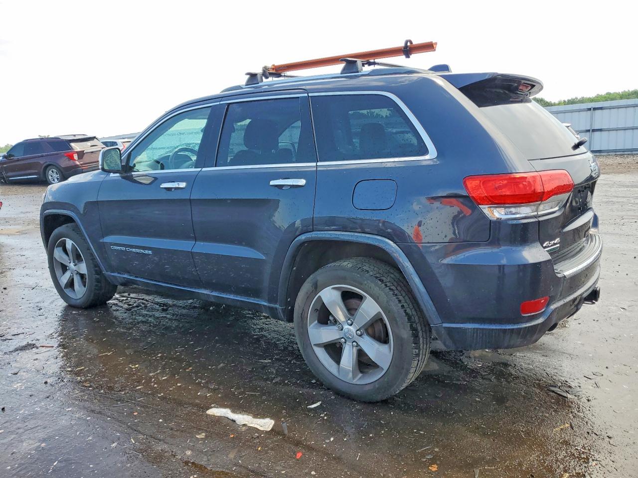 2014 Jeep Grand Cherokee Overland Blue vin: 1C4RJFCM4EC432571